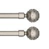 BARRA FORJA AZMARK 16/19MM 150-290CM ESFERA NICKEL  KIT