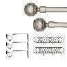 BARRA FORJA AZMARK 16/19MM 150-290CM ESFERA NICKEL  KIT