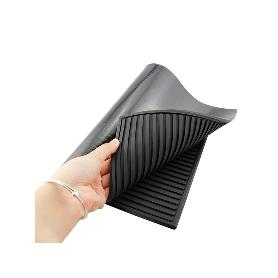 ALFOMBRA NEGRA SILICONA WELCOME WURKO