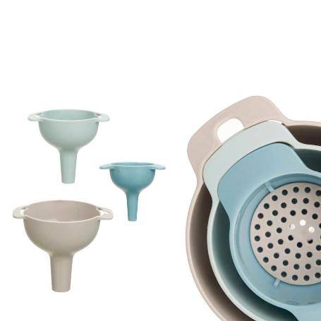 EMBUDOS PLASTICO CON FILTRO