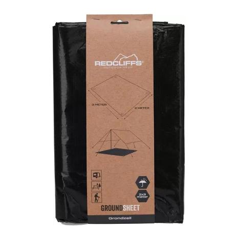 LONA SUELO ACAMPADA NEGRA 2X3 M