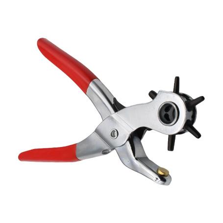 SACABOCADOS RUEDA 9  CLASICO CROMADO